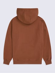 Orange - Animal Idol Drop Shoulder Hoodie - Bild 2 von 4