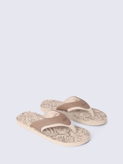 Animal Cream Jekyl Flip Flops - Image 1 of 4