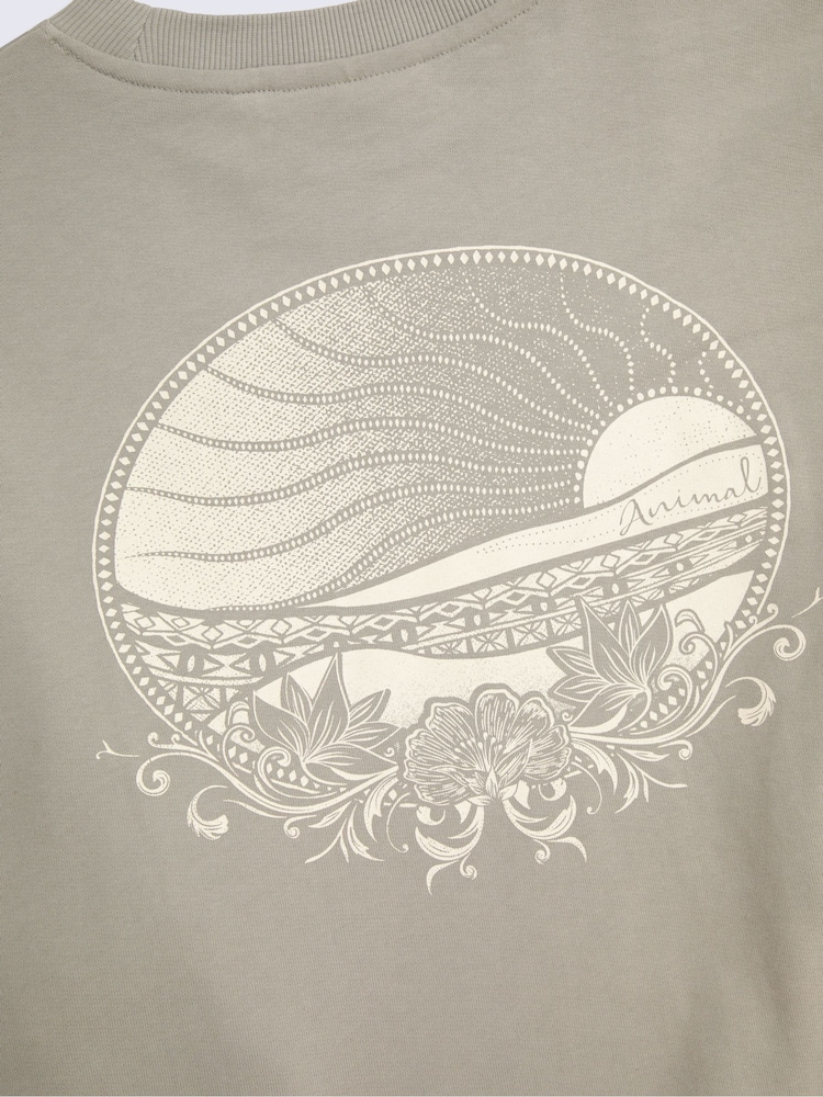 Animal Green Dakota Graphic Sweatshirt - Image 6 of 6