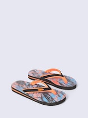 橙色 - Animal Jekyl Kids Flip Flops - 圖片 1/5