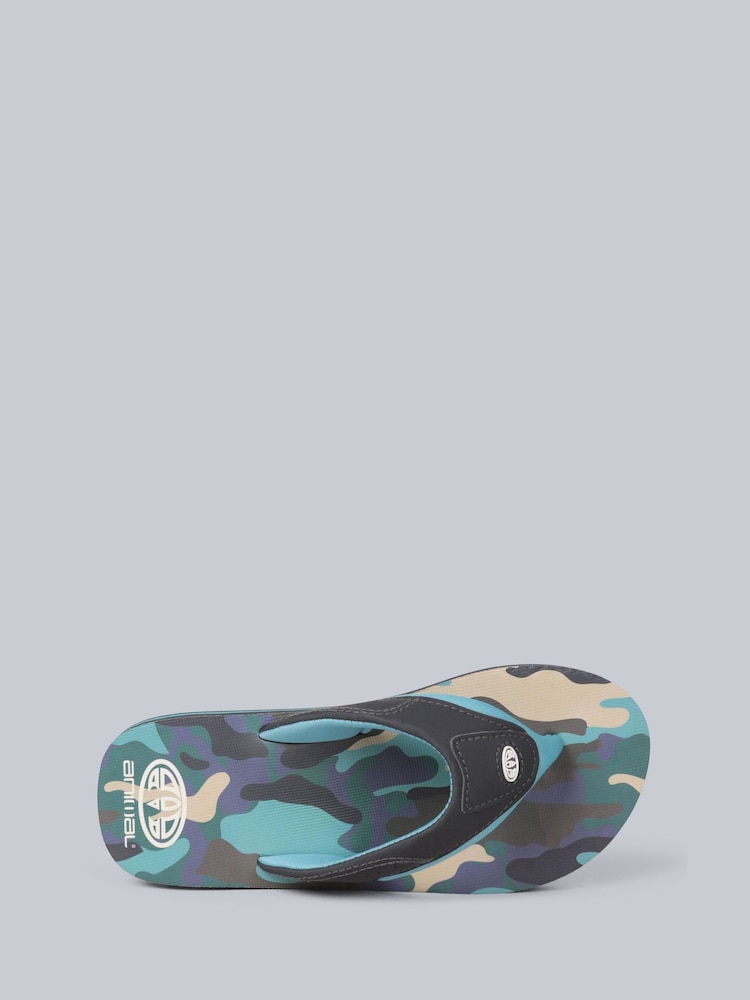 Animal Grey Jekyl Kids Flip Flops - Image 2 of 5