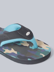 Animal Grey Jekyl Kids Flip Flops - Image 4 of 5