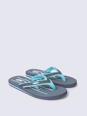 Animal Light Blue Jekyl Flip Flops - Image 1 of 4