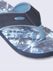 Animal Blue Swish Flip Flops - Image 4 of 5