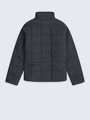 Animal Black Nina Grid Quilt Padded Jacket - Image 1 of 5