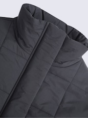 Animal Black Nina Grid Quilt Padded Jacket - Image 3 of 5