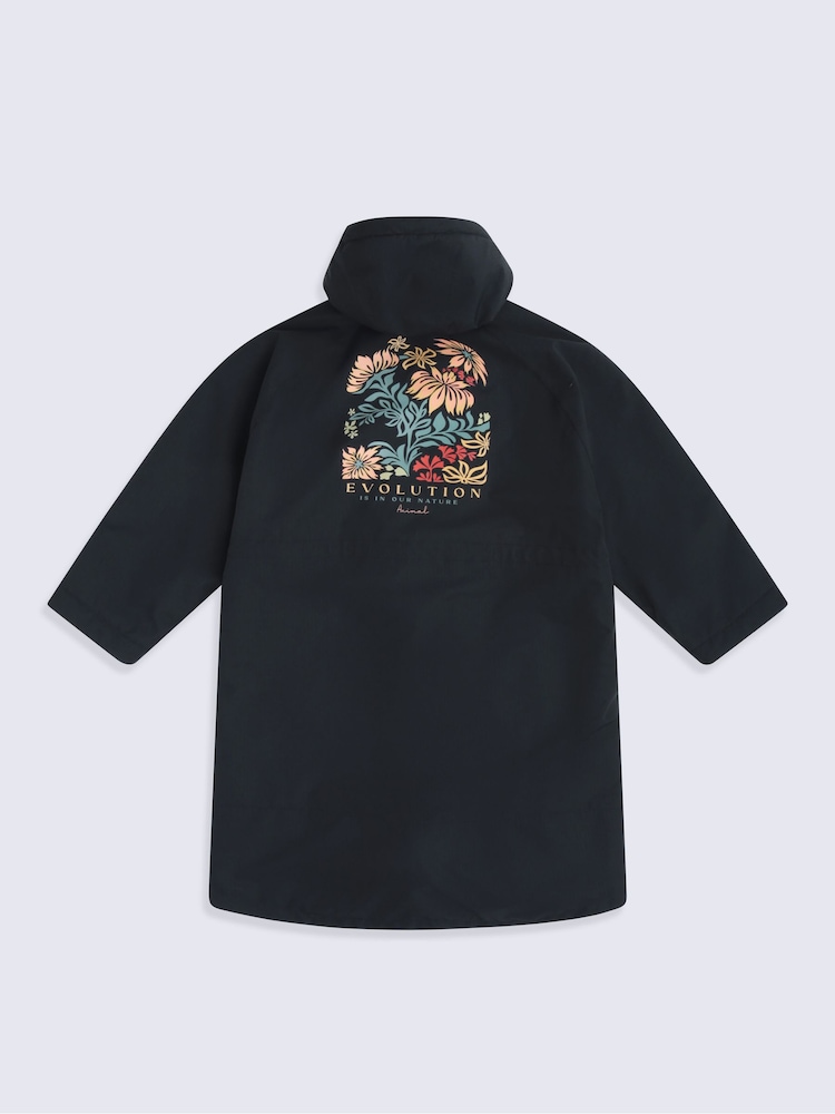 黑色 - Animal Hazey Waterproof Beach Parka - 圖片 2/6