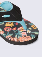 Animal Red Swish Flip Flops - Image 4 of 5