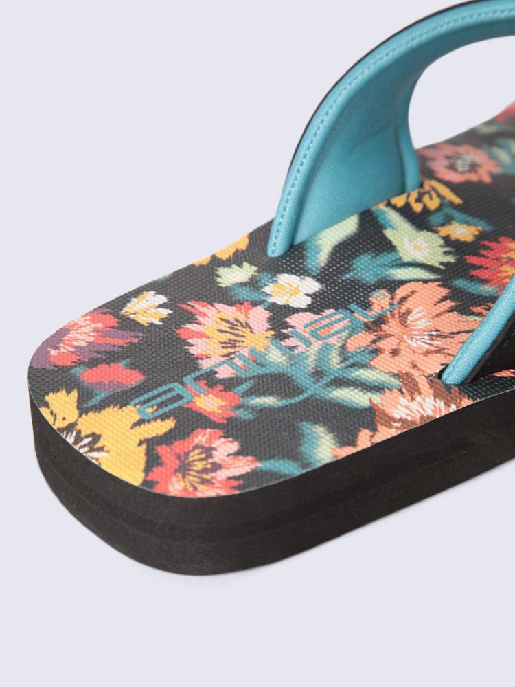 Animal Red Swish Flip Flops - Image 5 of 5