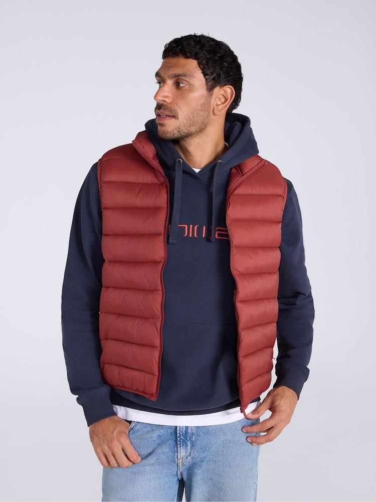 Animal Red Cosi Water-Resistant Gilet - Image 1 of 4 Animal Red Cosi Water-Resistant Gilet - Image 1 of 4