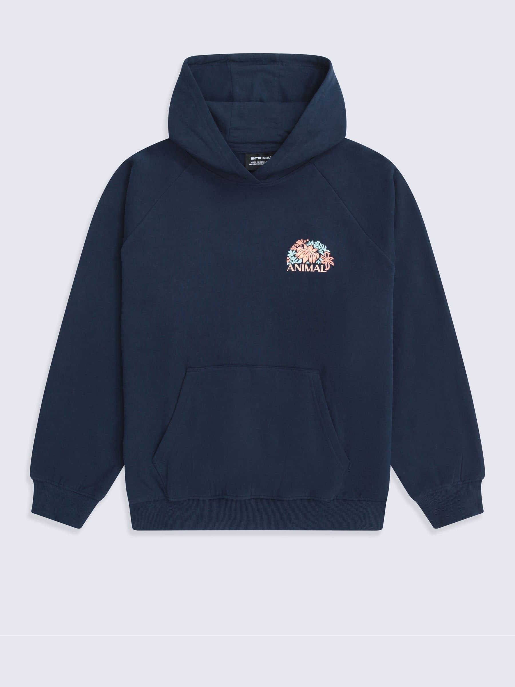 Kaya Womens Graphic Hoodie - Blue - Image 3