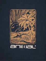 Animal Cobalt Blue River Hoodie - Image 4 of 6