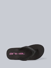 Animal Grey Swish Kids Flip-Flops - Image 2 of 5
