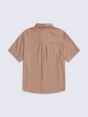 Animal Brown Nova Linen Shirt - Image 2 of 4