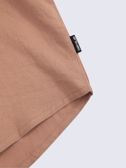 Animal Brown Nova Linen Shirt - Image 4 of 4