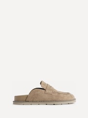 Beige Suede - Linzi Invested Mule Loafers - Image 2 of 6
