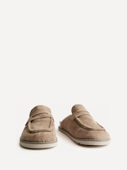 Beige Suede - Linzi Invested Mule Loafers - Image 3 of 6