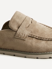 Beige Suede - Linzi Invested Mule Loafers - Image 5 of 6