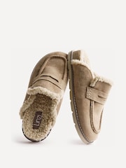 pardo - Linzi Collected Faux Fur Lined Mule Loafers - Imagem 5 de 6