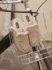 pardo - Linzi Collected Faux Fur Lined Mule Loafers - Imagem 6 de 6