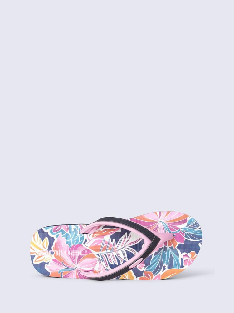 Animal Dusky Purple Swish Flip Flops - Image 2 of 5