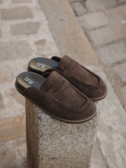Коричнева замша - Linzi Invested Mule Loafers - Image 1 of 5