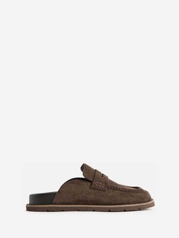 Коричнева замша - Linzi Invested Mule Loafers - Image 2 of 5