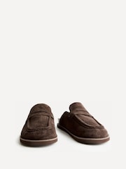 Коричнева замша - Linzi Invested Mule Loafers - Image 3 of 5