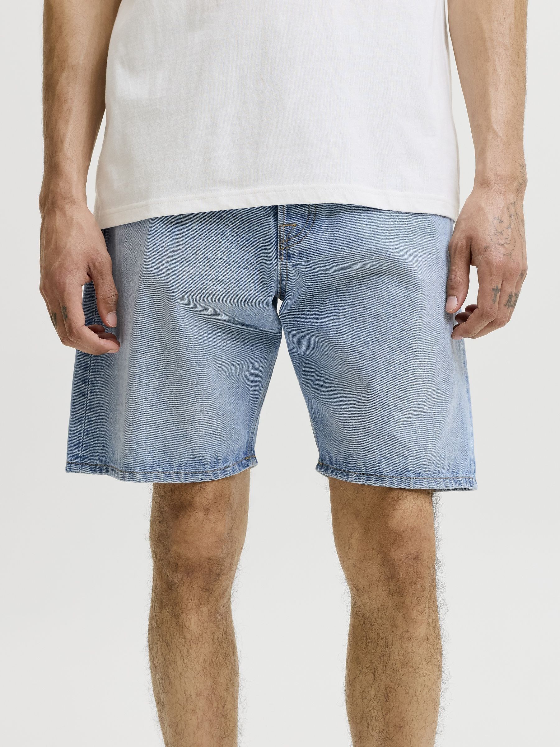 Jack And Jones Men's Tony Loose Denim Shorts - Blue Denim - XL - Image 2