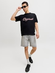 JACK & JONES Grey Tony Loose Shorts - Image 3 of 5