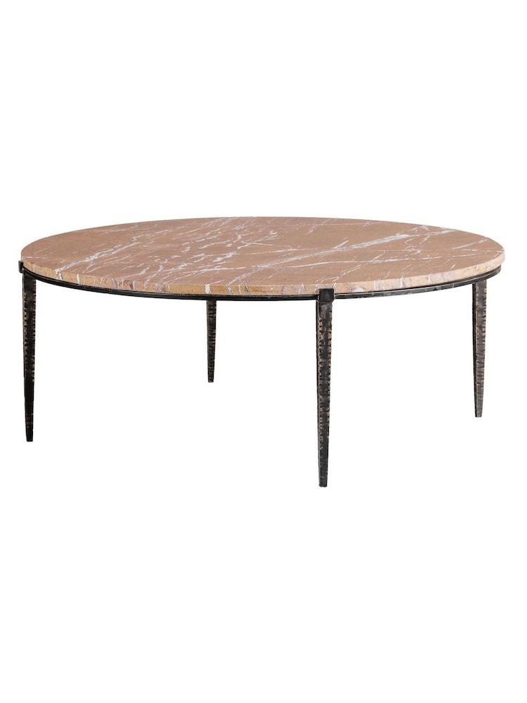 Libra Interiors Forest Brown Marble Leo Coffee Table - Image 2 of 3