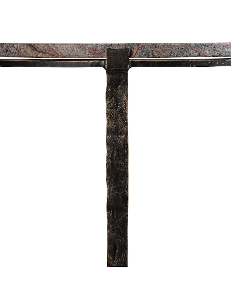 Libra Interiors Forest Brown Marble Leo Coffee Table - Image 3 of 3