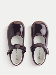 Start-Rite Red Slide Mary-Jane Smart Rip-Tape First Walking Shoes - Image 4 of 6