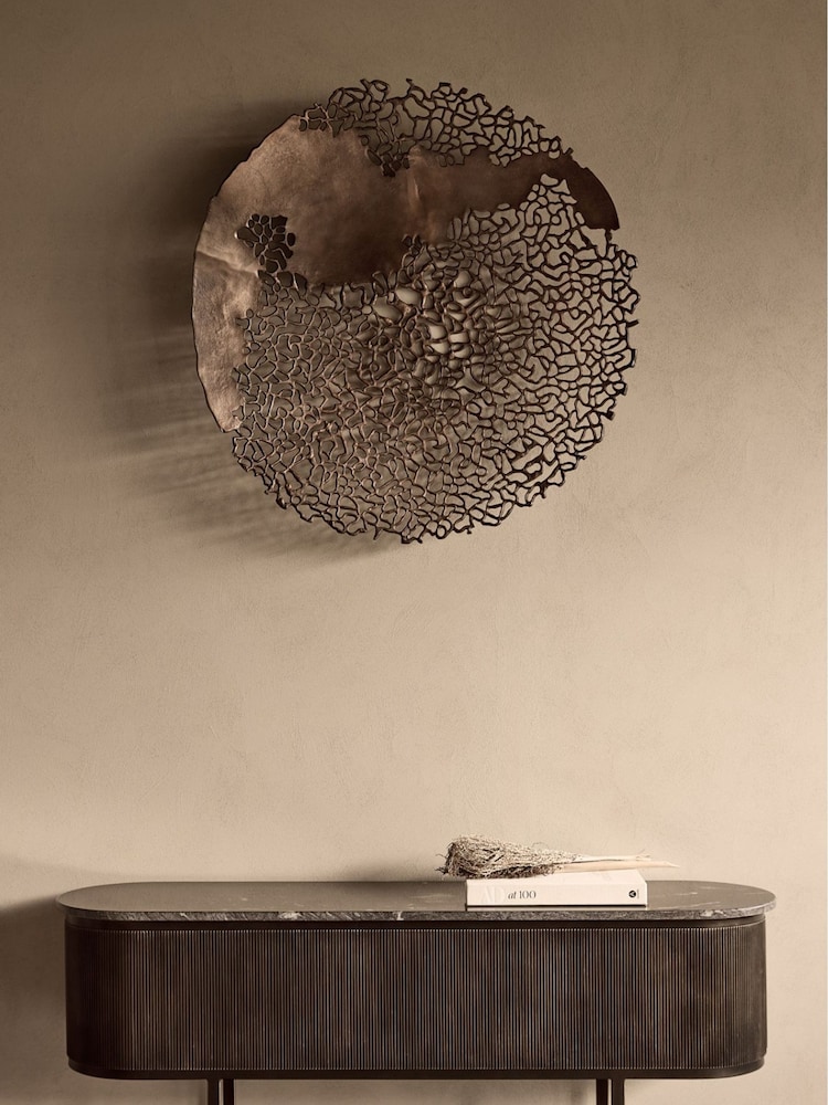 Libra Interiors Bronze Apo Coral Raw Bronze Wall Art - Image 1 of 6