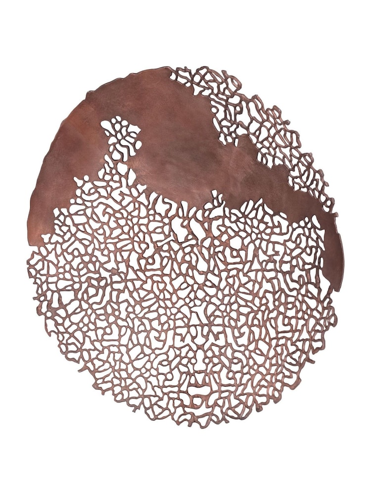 Libra Interiors Bronze Apo Coral Raw Bronze Wall Art - Image 2 of 6