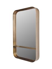Libra Interiors Smoked gold effect Santa Monica Wall Mirror Medium - Image 2 of 3
