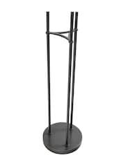 Libra Interiors Black Trivia 3 Light Floor Glass Lamp - Image 5 of 5