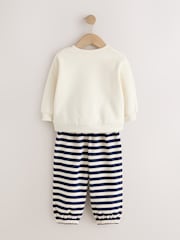 Red Sweatshirt and Barrel Trousers Set 2 Pack (3mths-7yrs) - Image 5 of 7