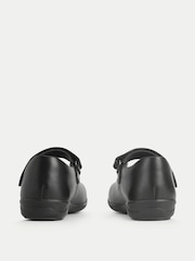 Start-Rite Black Ribbon Rip-Tape Single Bar Smart Bow Detailed School Shoes - Image 6 of 6