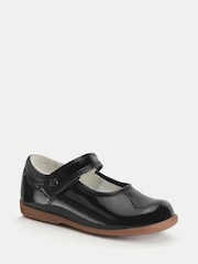 Start-Rite Black Slide Mary-Jane Smart Rip-Tape First Walking Shoes - Image 2 of 5
