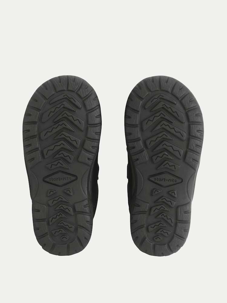 Start-Rite Black Action Double Rip-Tape Scuff-Resistant Kids School Shoes - Image 6 of 6 Start-Rite Black Action Double Rip-Tape Scuff-Resistant Kids School Shoes - Image 6 of 6