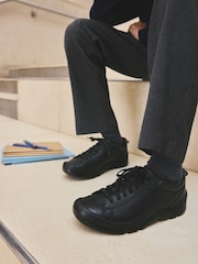 Start-Rite Challenger lace-up scuff resistant trainer inspired causal senior school shoes - Image 4 of 11