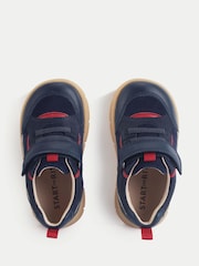 Blau - Start-Rite Stride First Walking Sporty Trainers Style With Bungee Laces - Bild 4 von 5