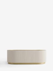 Light Grey Valencia Mango Wood Large Coffee Table - Image 5 of 7