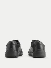 Start-Rite Black Luke Rip-Tape Closed Leather Primary School Shoes - Image 7 of 8