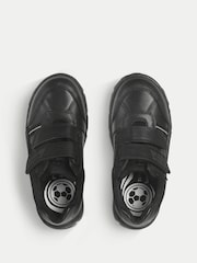 Start-Rite Black Luke Rip-Tape Closed Leather Primary School Shoes - Image 8 of 8