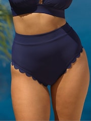 Panache Blue Signature High Waist Briefs - Image 1 of 4