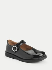 Start-Rite Black Debut Mary-Jane Smart Rip-Tape First School Shoes - Image 3 of 6