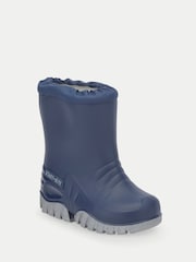 Zils - Start-Rite Baby Mudbuster Rugged ūdensnecaurlaidīgi gumijas zābaki mazuļiem - Attēls 3 no 7