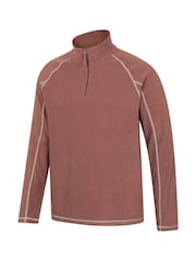 Mountain Warehouse Brown Ashbourne II Half Zip Fleece - Image 3 of 4